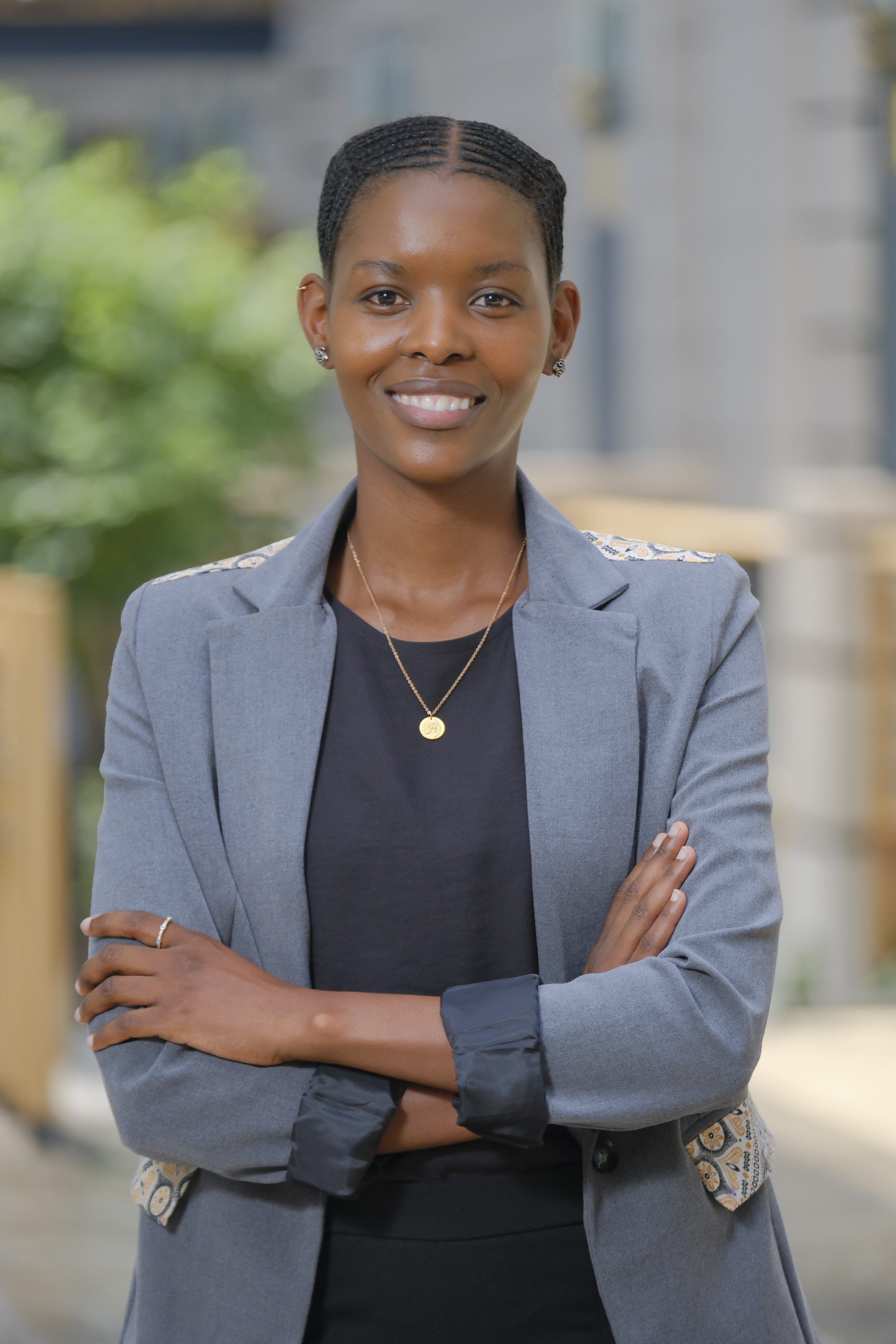 Portrait of Sarah Tshirunga, creator of the PAYSLIP Framework